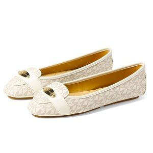 MICHAEL BY MICHAEL KORS: MK Plate Moc Toe Flats
